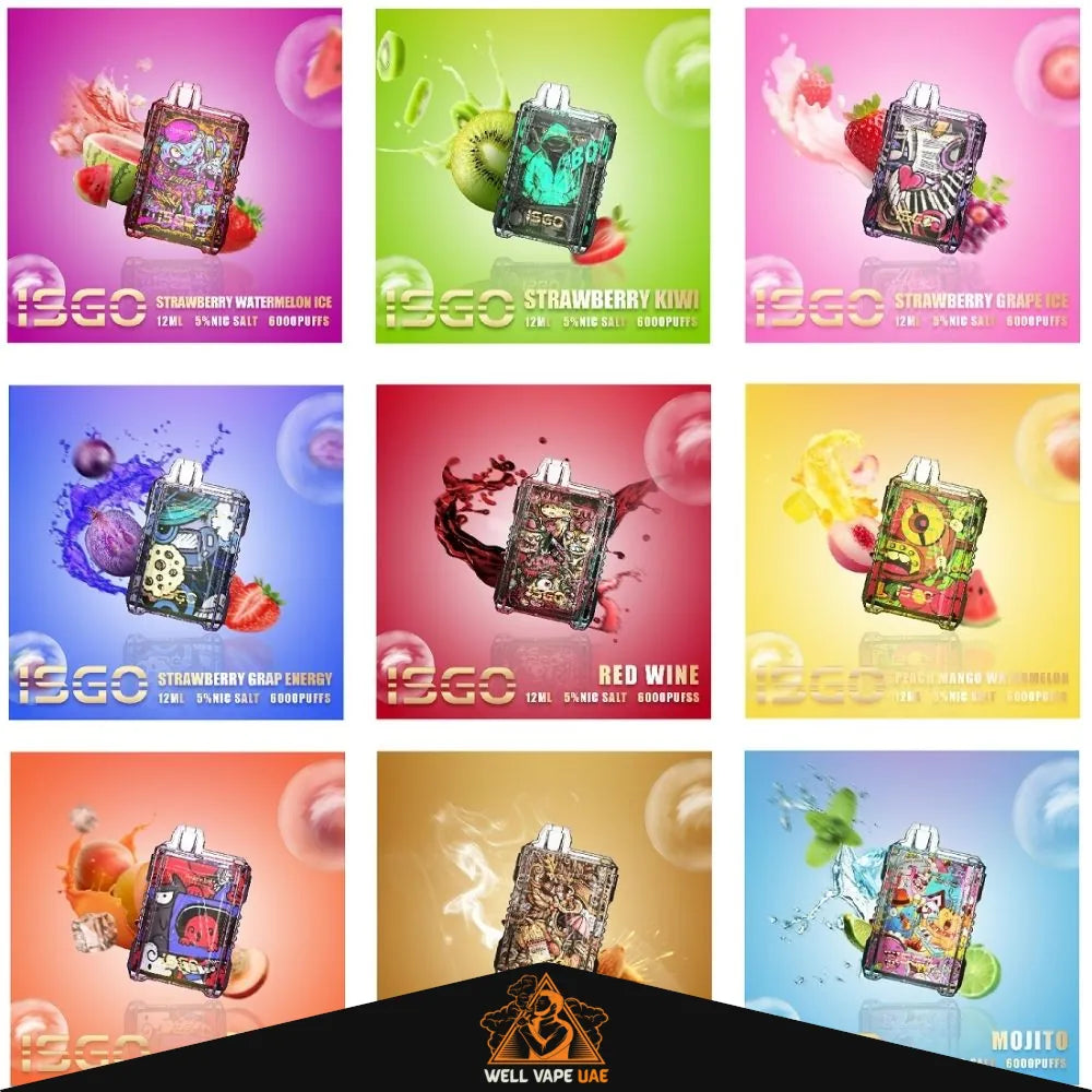 ISGO Drum Box 6000 Puffs