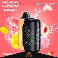 ISGO Paris X 30000 Puffs Peach Mango Watermelon