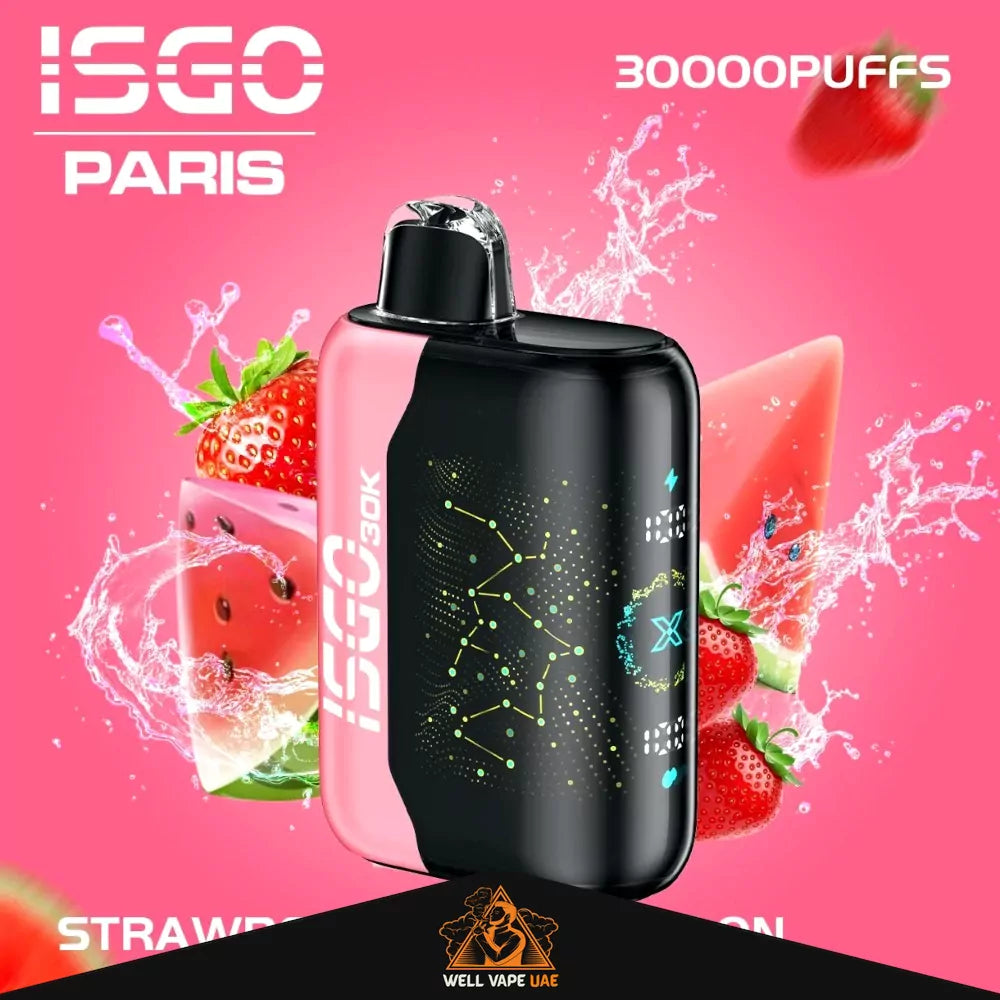 ISGO Paris X 30000 Puffs Strawberry Watermelon