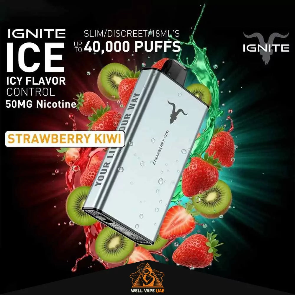 Ignite Ice 40000 Puffs Strawberry Kiwi