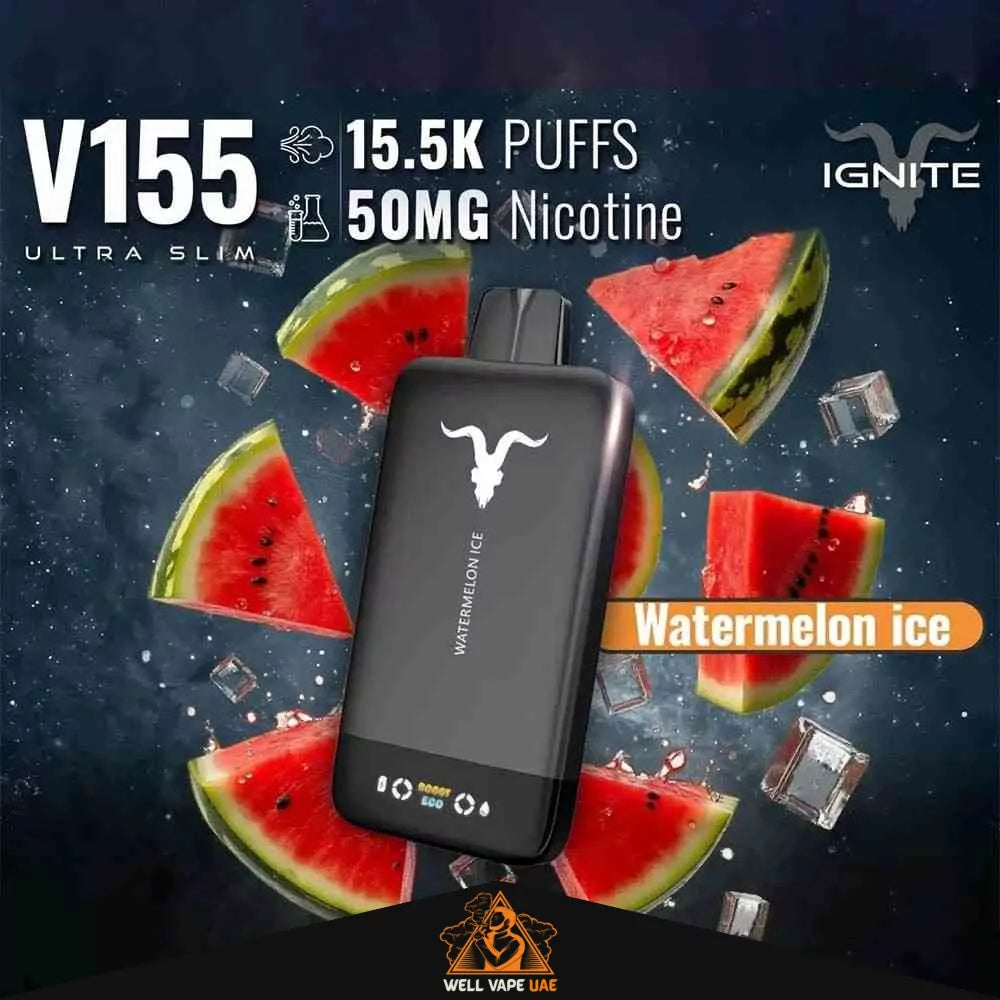 Ignite V155 Ultra Slim 15,500 Puffs Watermelon Ice