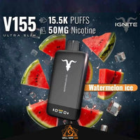 Ignite V155 Ultra Slim 15,500 Puffs Watermelon Ice