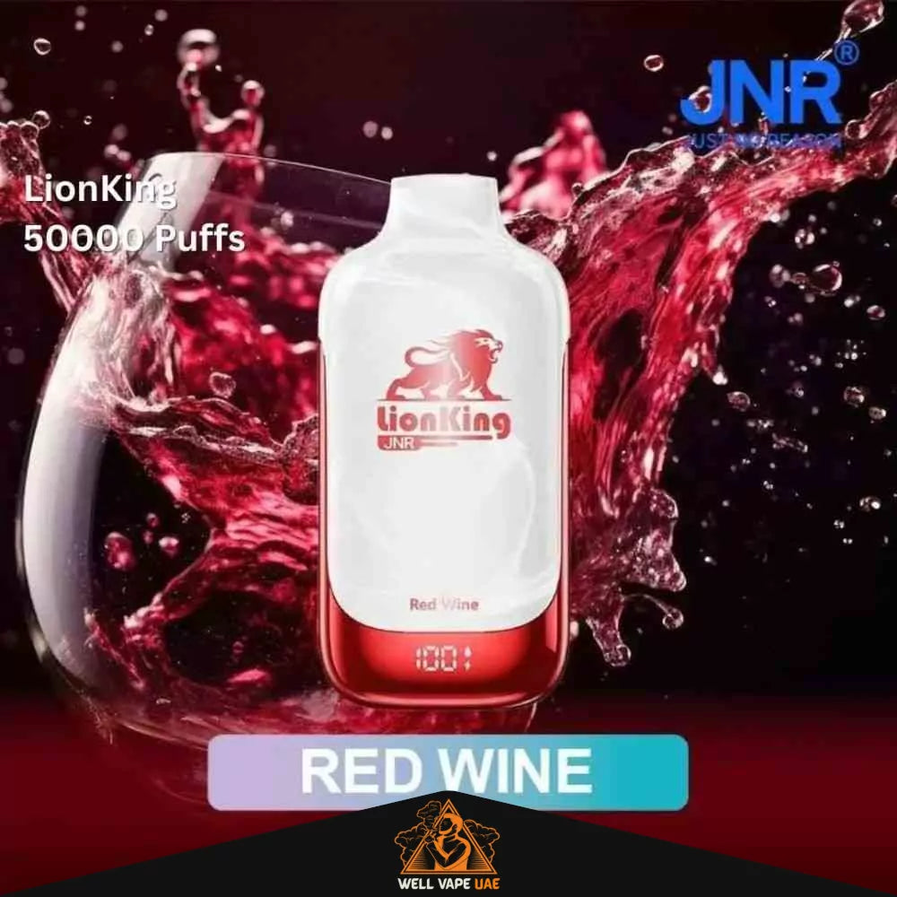 JNR Lion King 50000 Puffs Red Wine