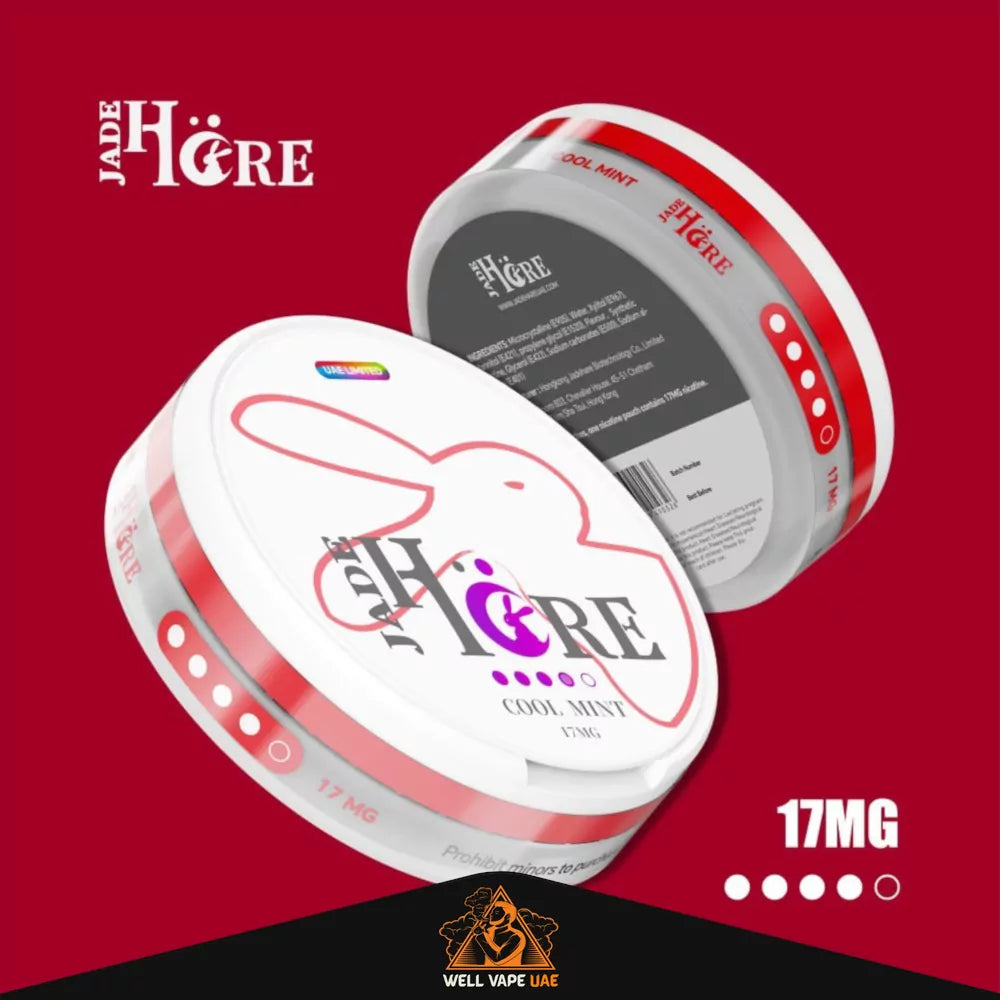 Jade Hare Nicotine Pouches Cool Mint 17 mg