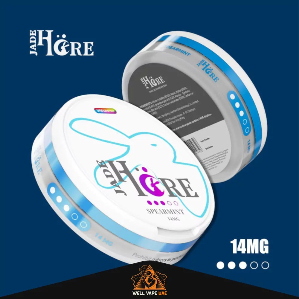 Jade Hare Nicotine Pouches Spearmint 14 mg