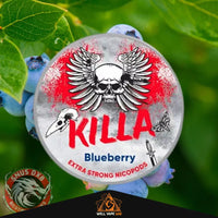 Killa Nicotine Pouches Blueberry 50 mg