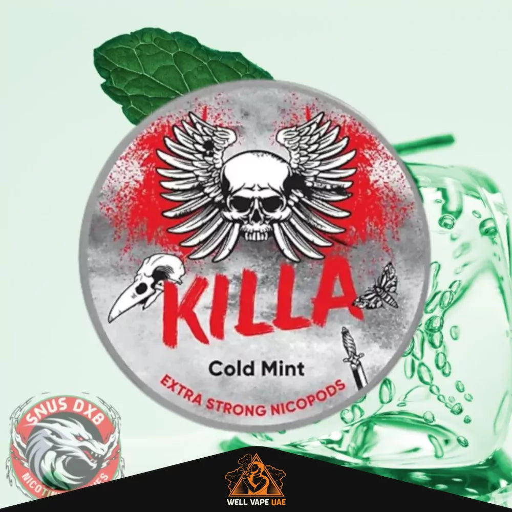 Killa Nicotine Pouches Cold Mint 50 mg