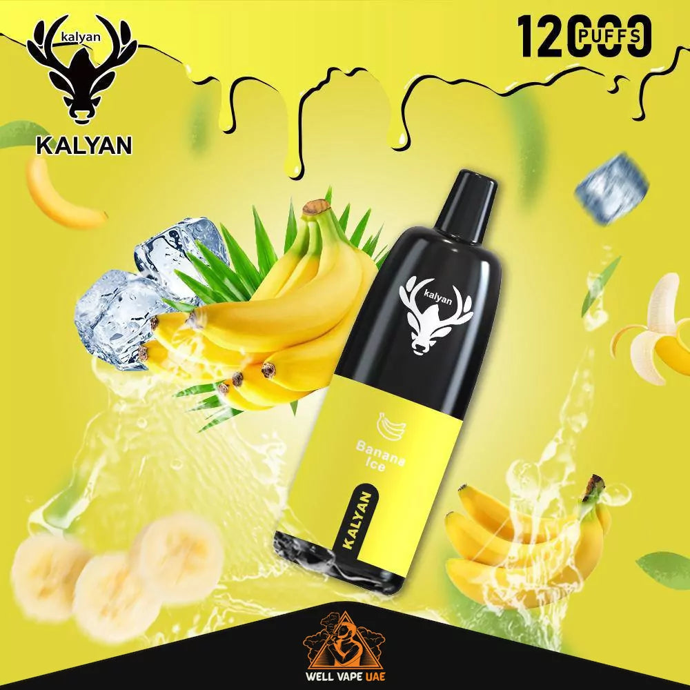 Kalyan Pro 12000 Puffs Banana Ice