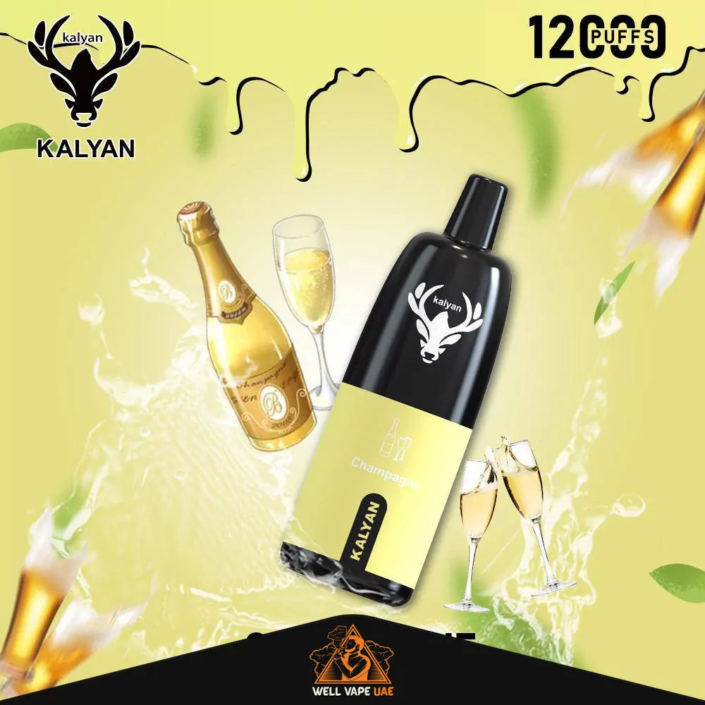 Kalyan Pro 12000 Puffs Champagne