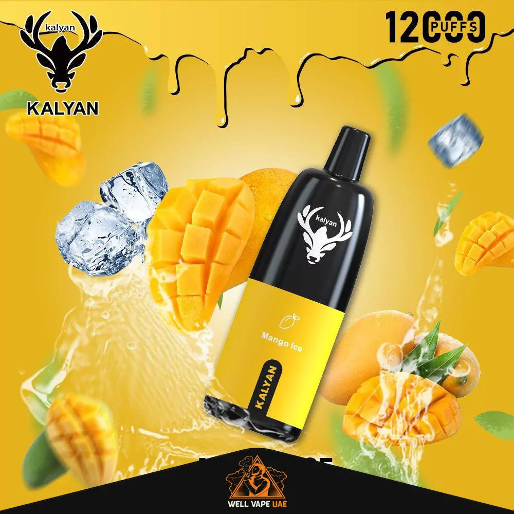 Kalyan Pro 12000 Puffs Mango Ice
