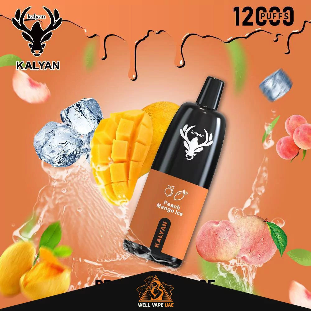 Kalyan Pro 12000 Puffs Peach Mango Ice