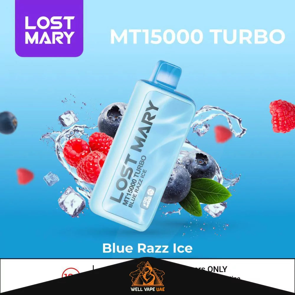 Lost Mary MT15000 Turbo Blue Razz Ice