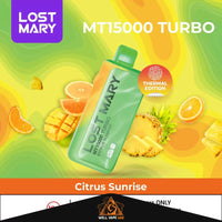 Lost Mary MT15000 Turbo Citrus Sunrise