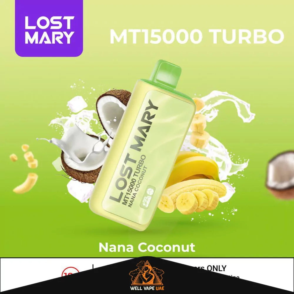 Lost Mary MT15000 Turbo | High Puff Disposable Vape UAE Lost Mary MT15000 Turbo | High Puff Disposable Vape UAE