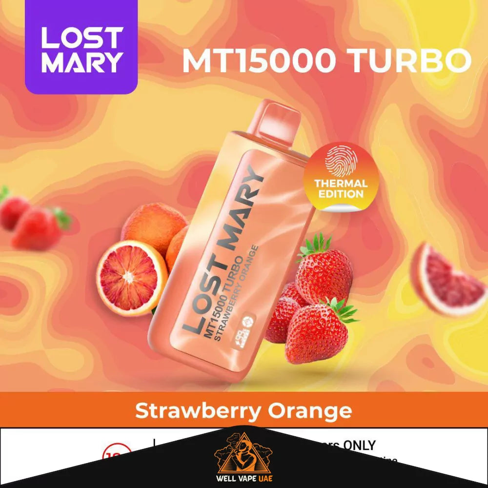 Lost Mary MT15000 Turbo Strawberry Orange