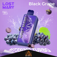Lost Mary MT 35000 Puffs Turbo Black Grape