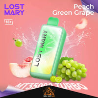 Lost Mary MT 35000 Puffs Turbo Peach Green Grape