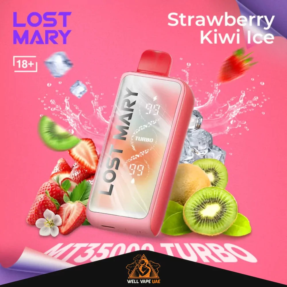Lost Mary MT 35000 Puffs Turbo Strawberry Kiwi Ice