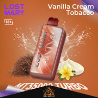 Lost Mary MT 35000 Puffs Turbo Vanilla Cream Tobacco