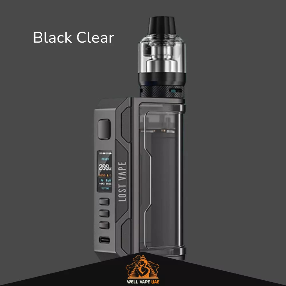 Lost Vape Thelema Quest 200W Box Mod Black Clear