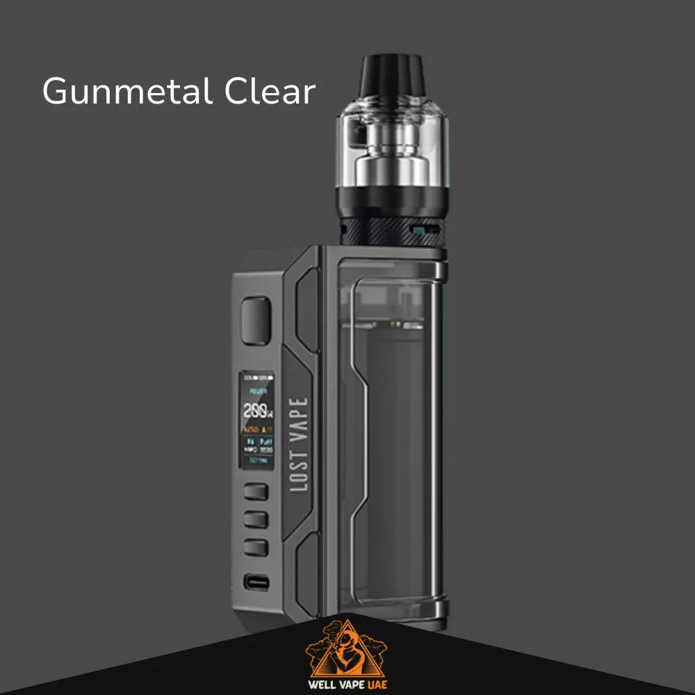 Lost Vape Thelema Quest 200W Box Mod Gunmetal Clear