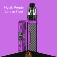 Lost Vape Thelema Quest 200W Box Mod Mystic Purple Carbon Fiber