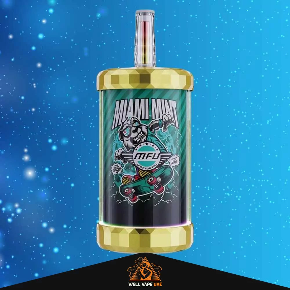 MFU SHISHA X3 Hookah 150K Puffs Miami Mint