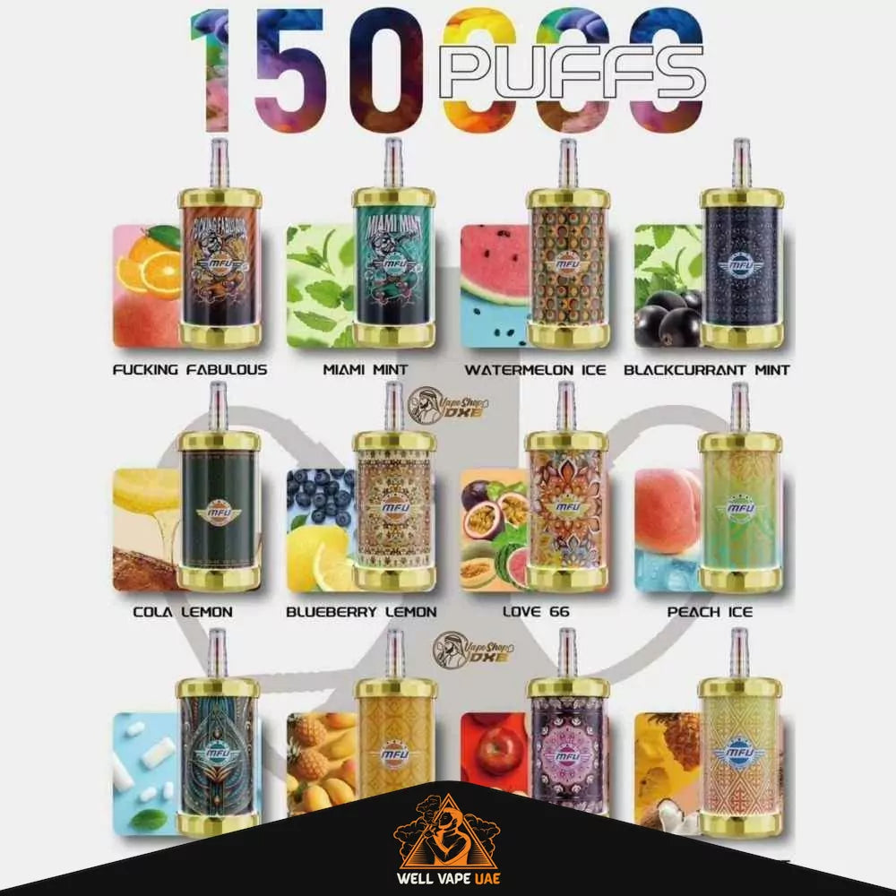 MFU SHISHA X3 Hookah 150K Puffs