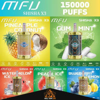 MFU SHISHA X3 Hookah 150K Puffs