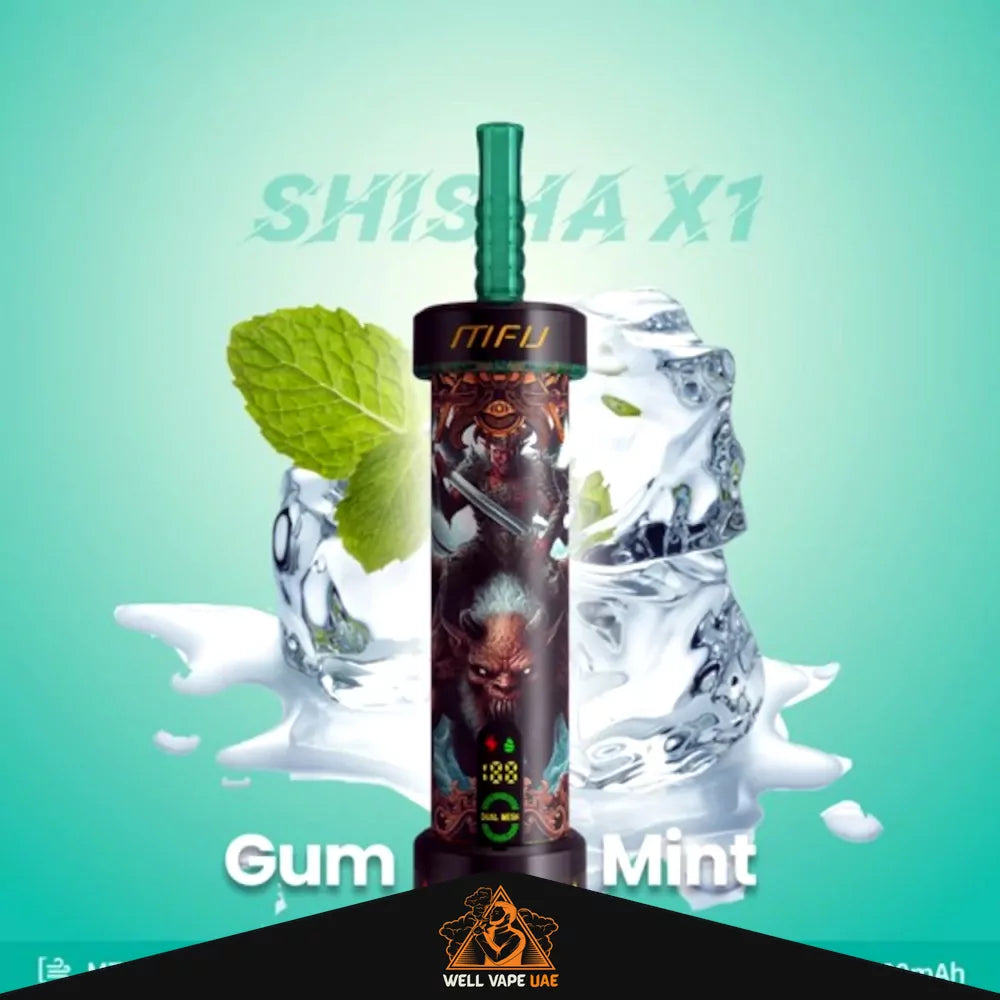 MFU Shisha X1 40000 Puffs Gum Mint