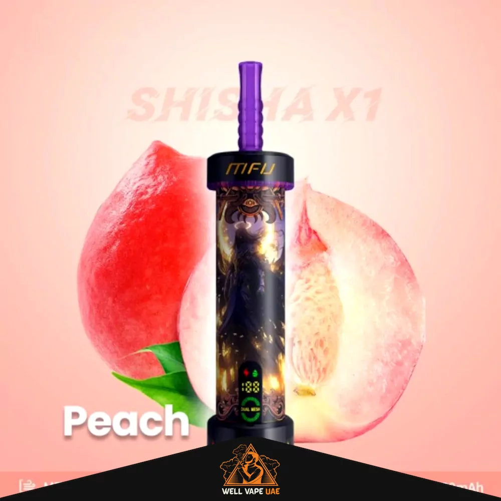 MFU Shisha X1 40000 Puffs Peach