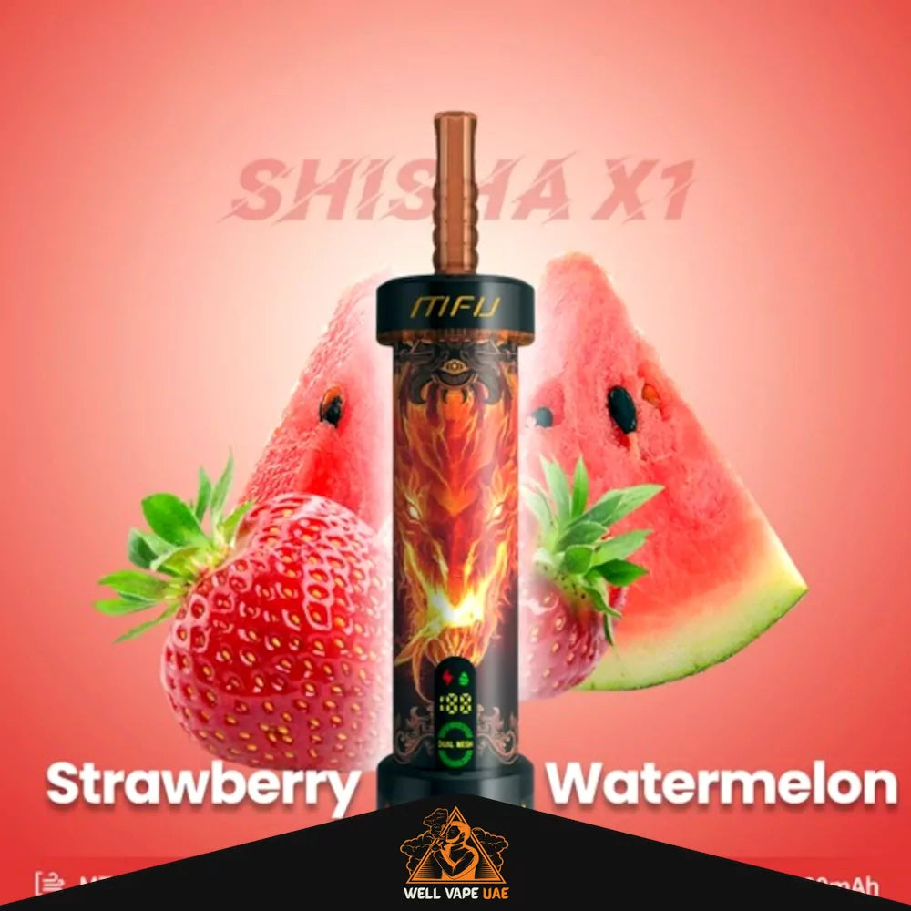 MFU Shisha X1 40000 Puffs Strawberry Watermelon