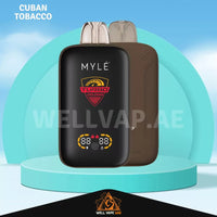 MYLE Turbo 20000 Puffs Cuban Tobacco