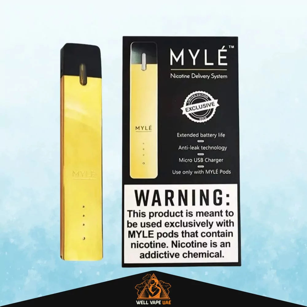 MYLE Vape Device V4 LUX Gold