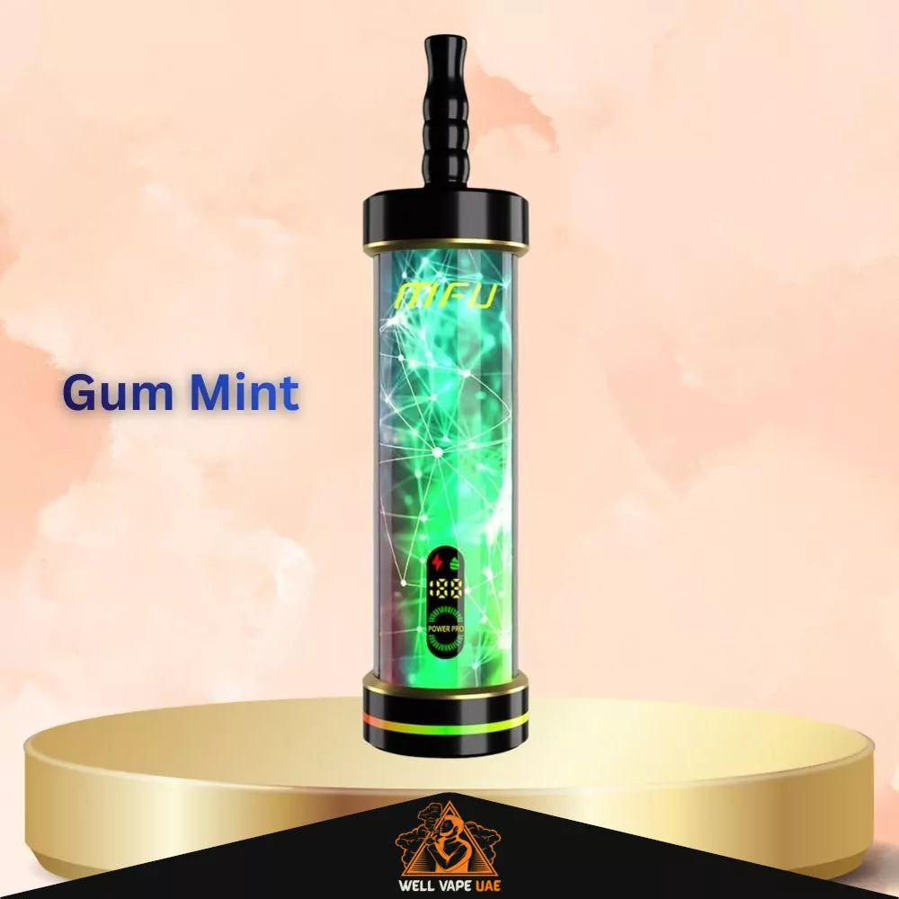 MFU Shisha X2 Hookah 60K Puffs Gum Mint