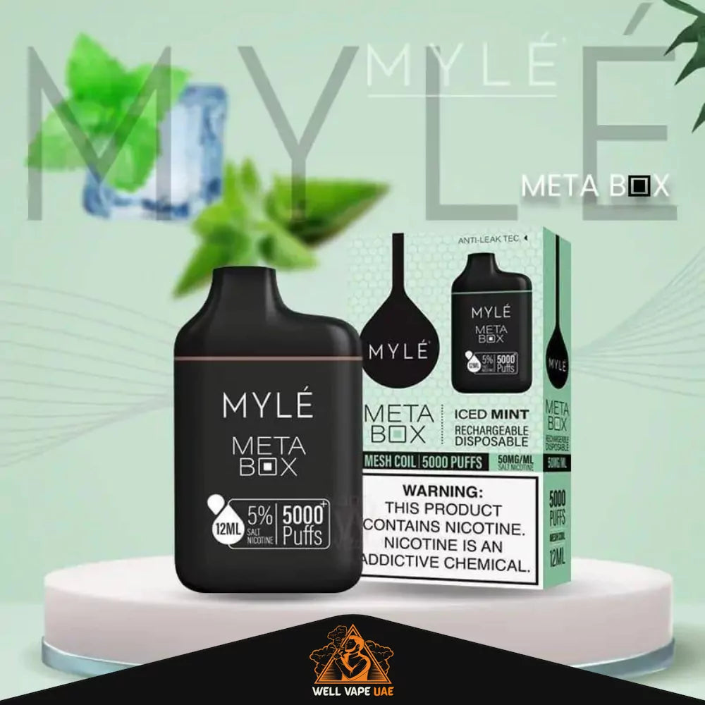 Myle Meta Box 5000 Puffs Iced Mint