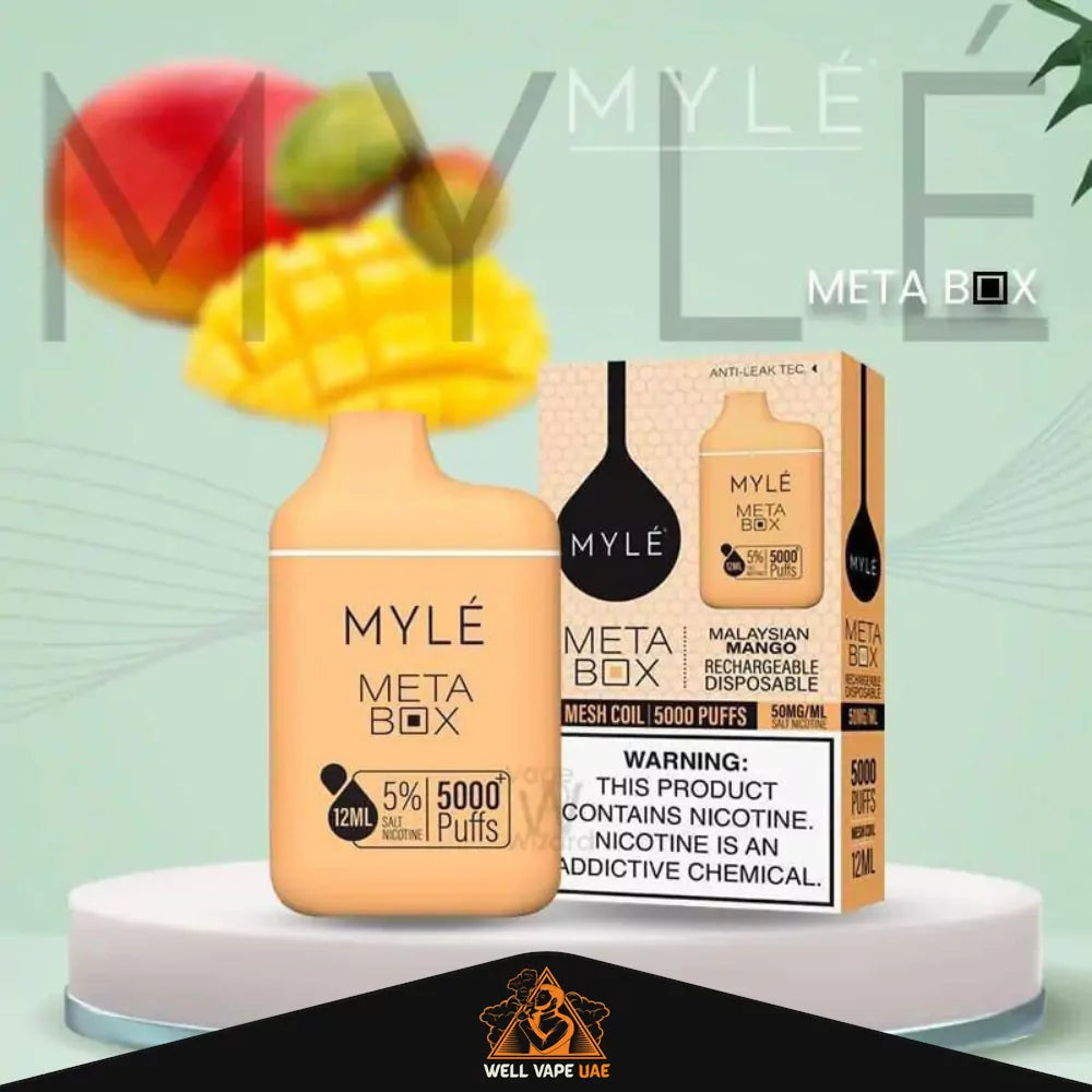 Myle Meta Box 5000 Puffs Malaysian Mango