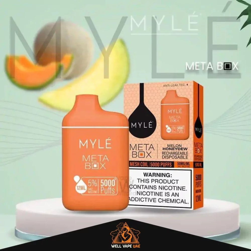 Myle Meta Box 5000 Puffs Melon Honeydew
