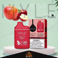 Myle Meta Box 5000 Puffs Red Apple