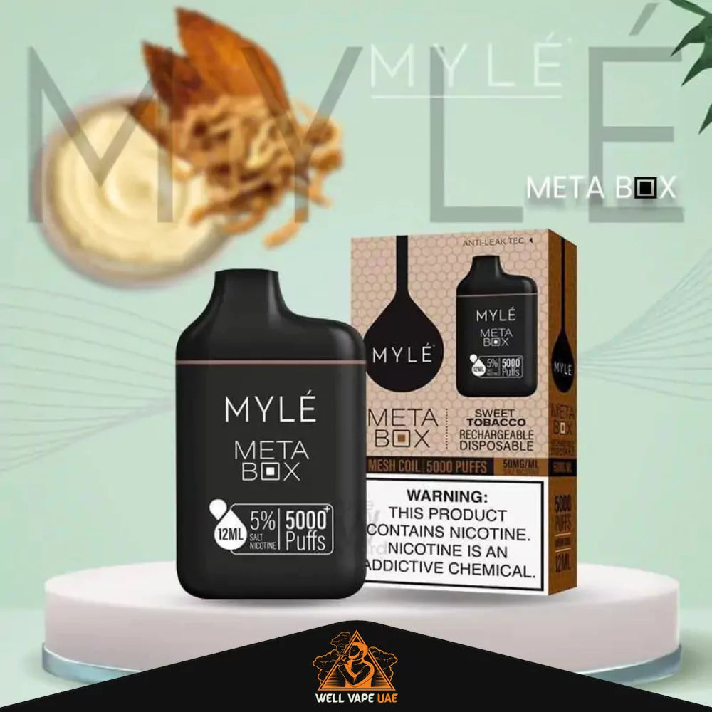 Myle Meta Box 5000 Puffs Sweet Tobacco