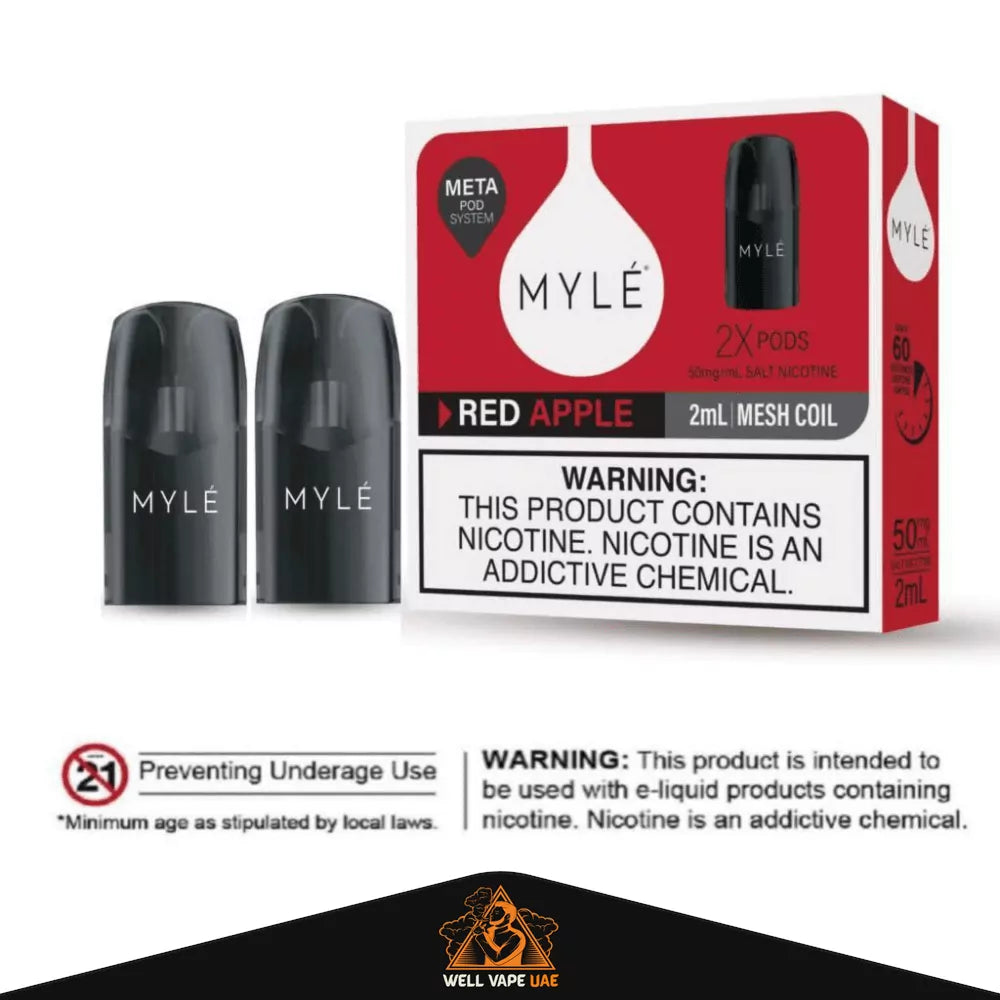 Myle V5 Meta Pod Red Apple