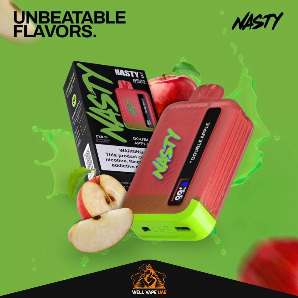 Nasty Bar 8500 Puffs Double Apple