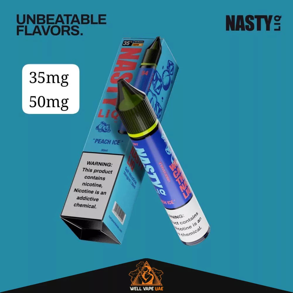 Nasty Salt E-liquid 30ml Peach Ice