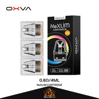 OXVA NeXLIM Pod Cartridge (3pcs) 0.8Ω – MTL (12-32w) 4ml