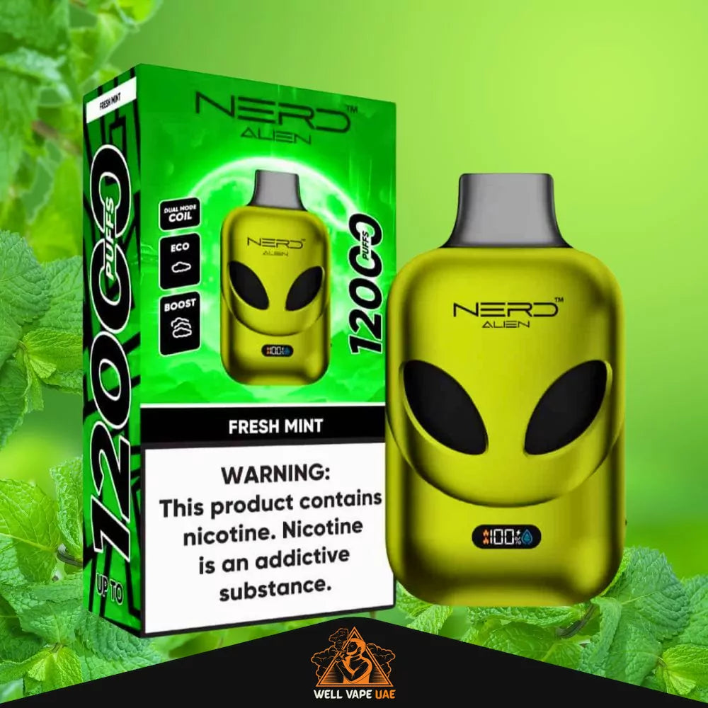Nerd Alien 12000 Puffs Disposable Vapes