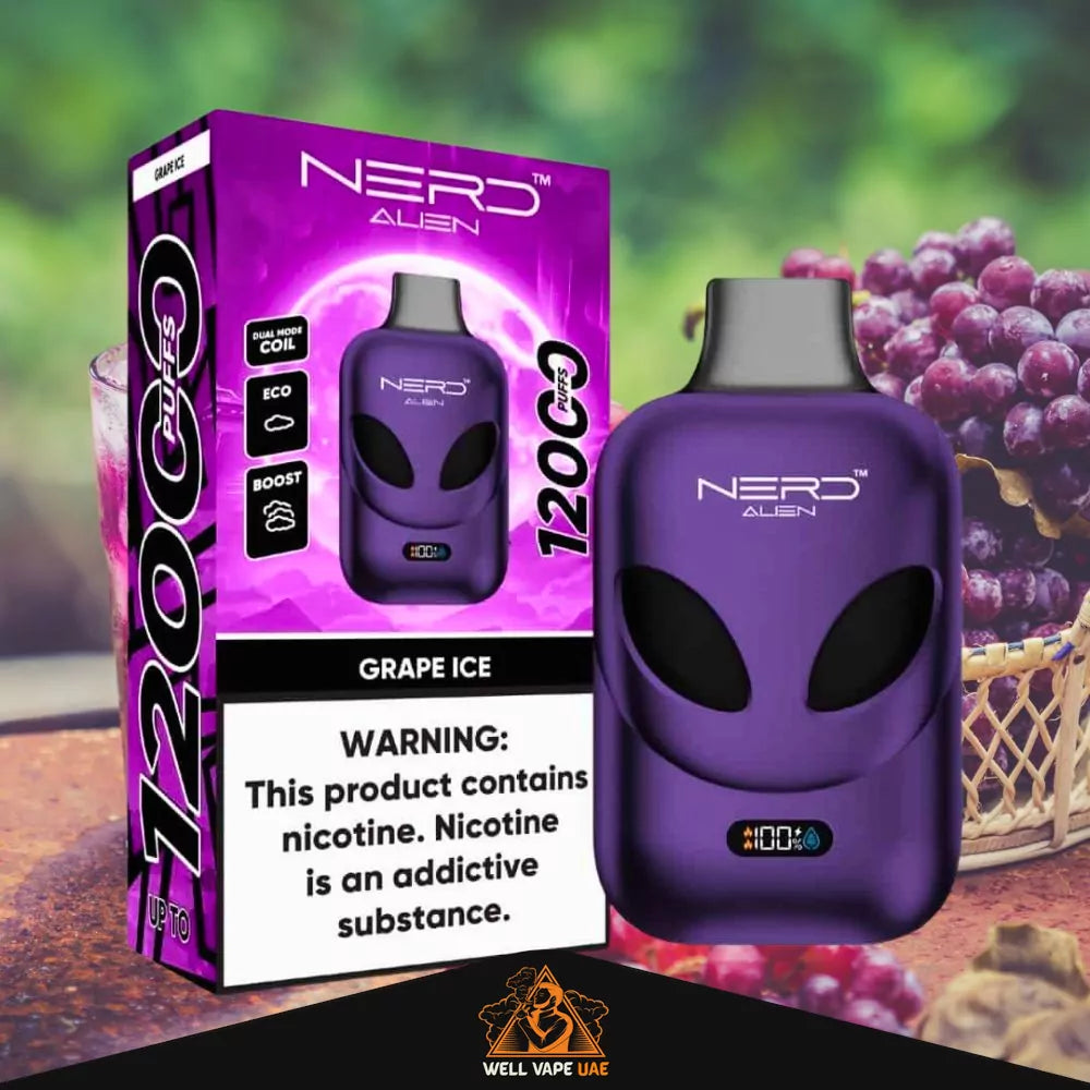 Nerd Alien 12000 Puffs Disposable Vapes