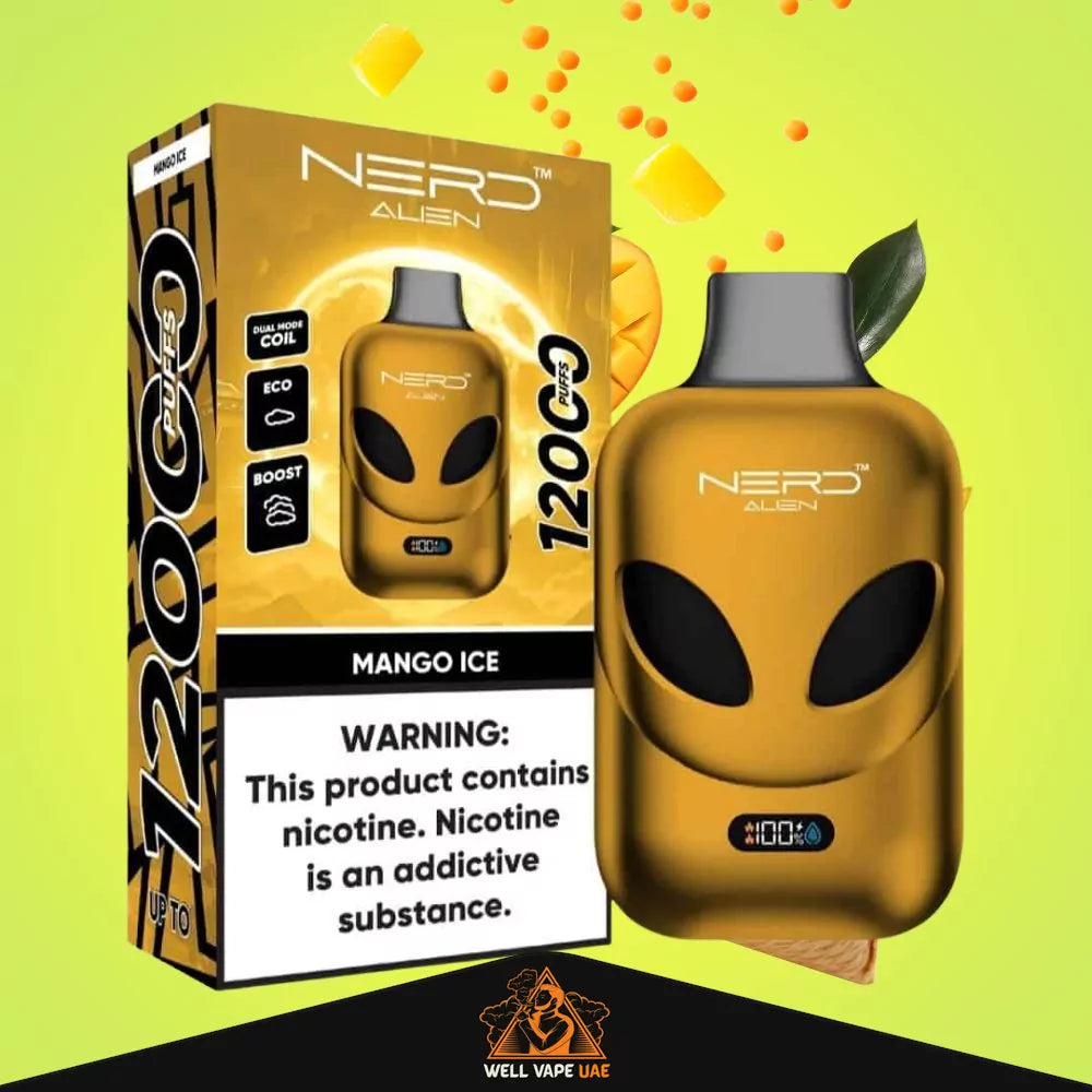 Nerd Alien 12000 Puffs Disposable Vapes