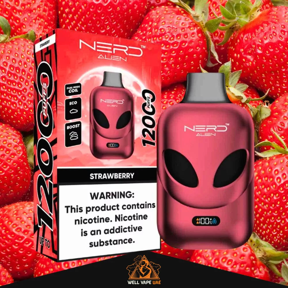 Nerd Alien 12000 Puffs Disposable Vapes