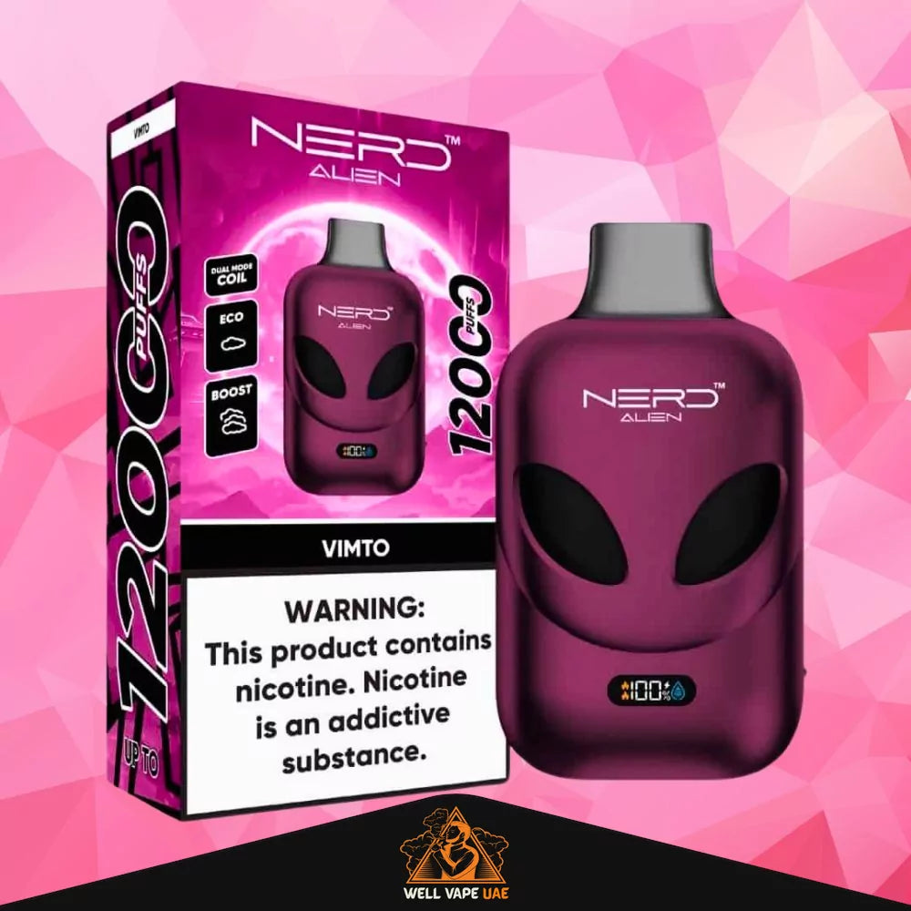 Nerd Alien 12000 Puffs Disposable Vapes