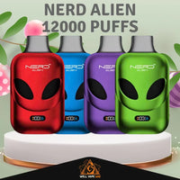 Nerd Alien 12000 Puffs Disposable Vapes